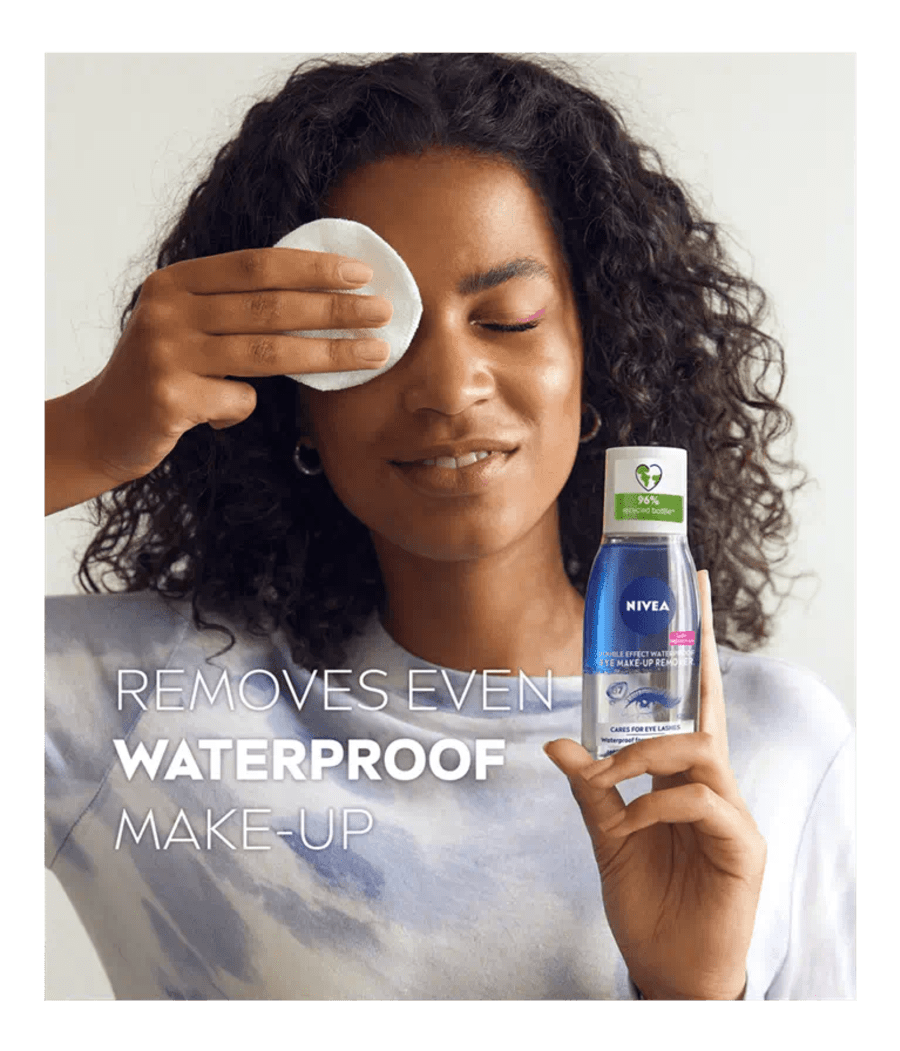 Nivea Double Effect Eye Make-Up Remover 125 ml