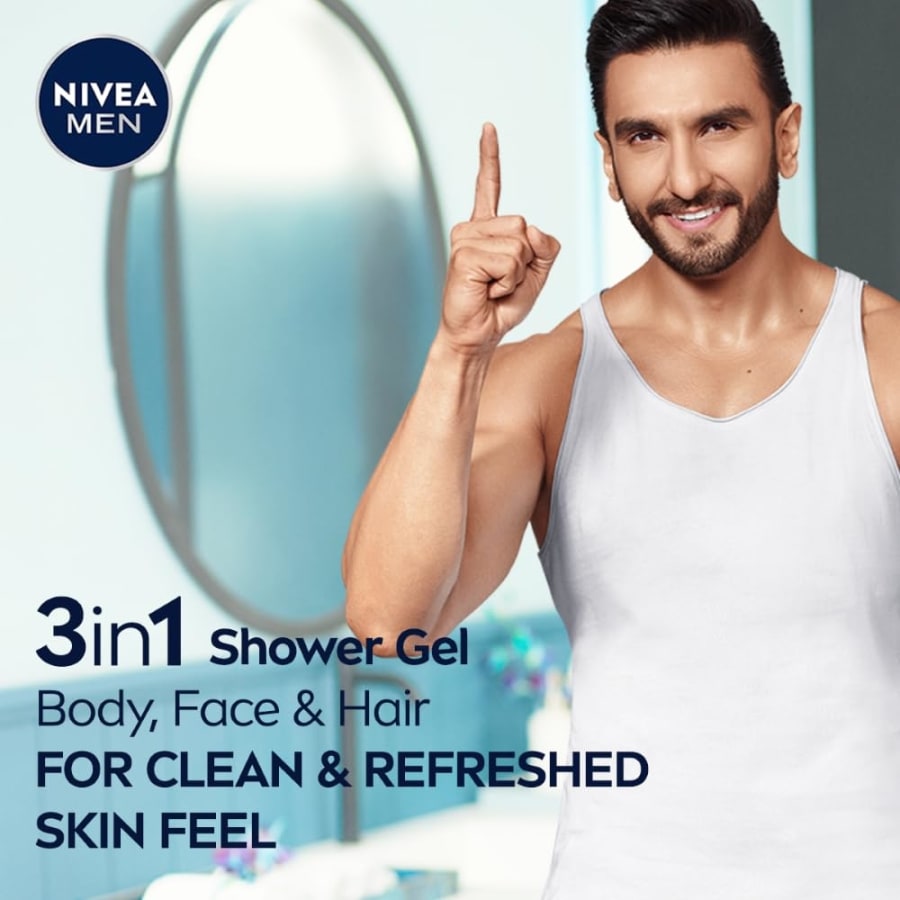 Nivea Men Cool Kick 3 in 1 Sturtusápa 250 ml