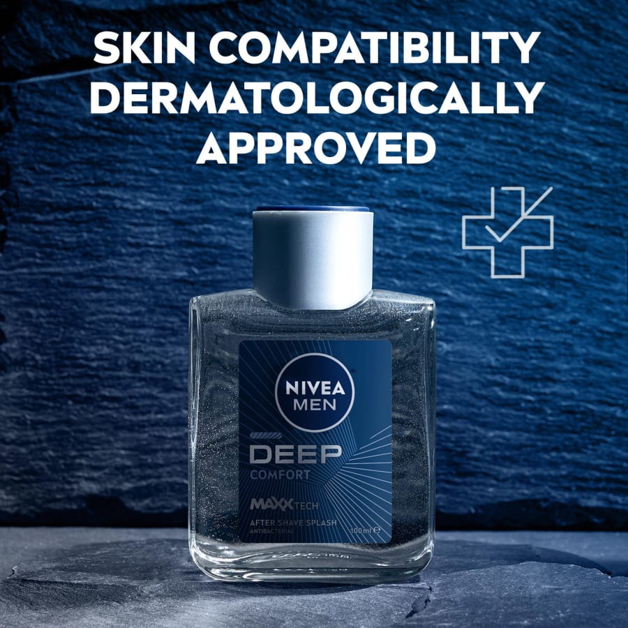 Nivea Men Deep Comfort MAXX Splash eftir rakstur 100 ml