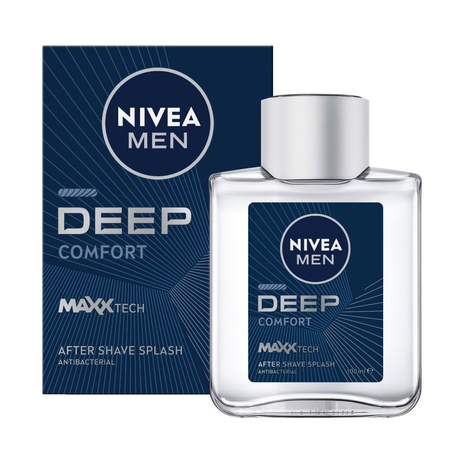 Nivea Men Deep Comfort MAXX Splash eftir rakstur 100 ml