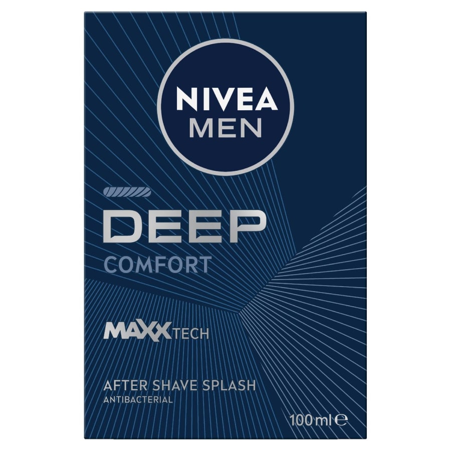 Nivea Men Deep Comfort MAXX Splash eftir rakstur 100 ml