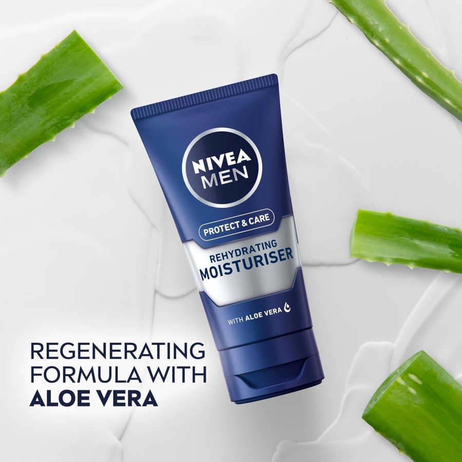 Nivea Men Deep Protect & Care Rakakrem fyrir andlit 75 ml