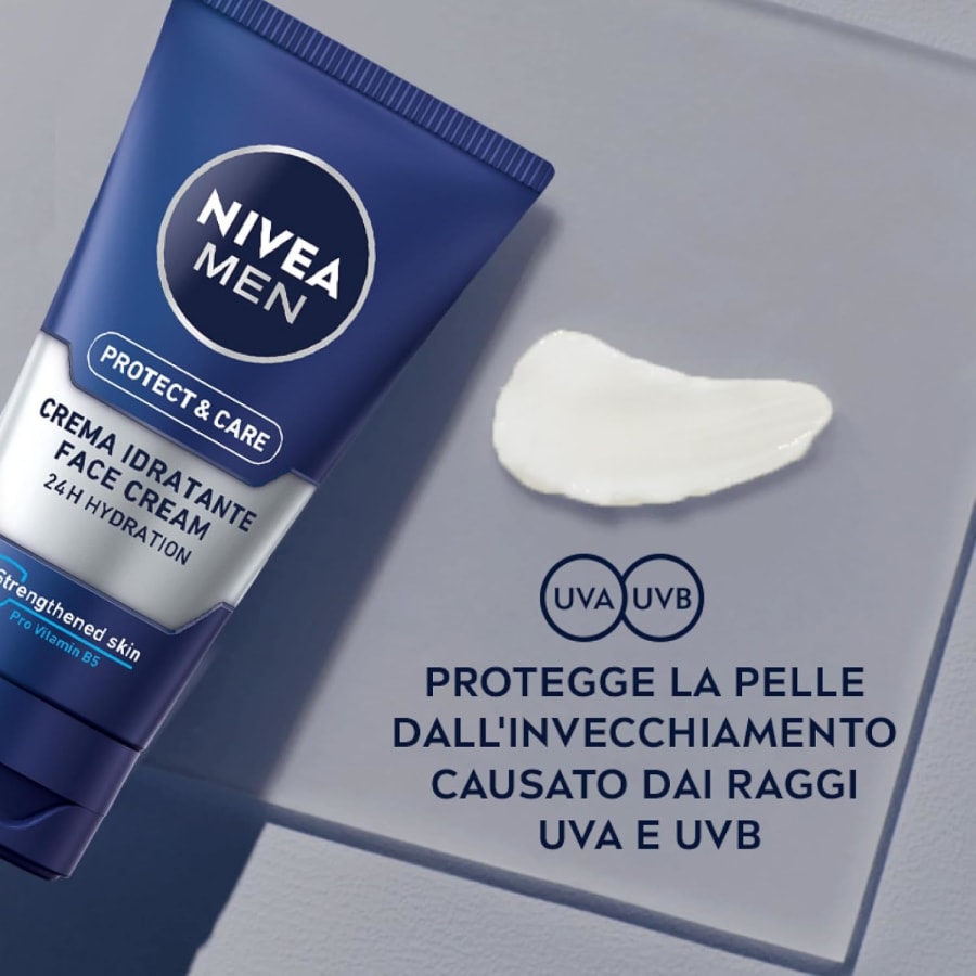 Nivea Men Protect & Care Andlitskrem, 75 ml