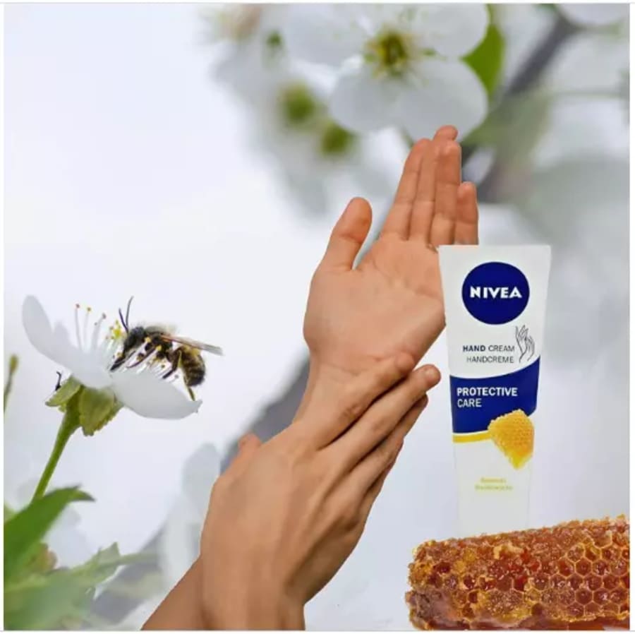 Nivea Protective Care Beewax Handáburður 75 ml