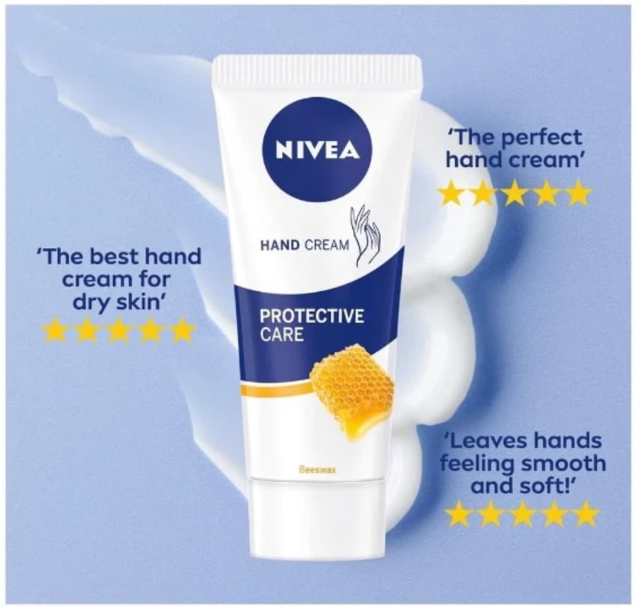 Nivea Protective Care Beewax Handáburður 75 ml