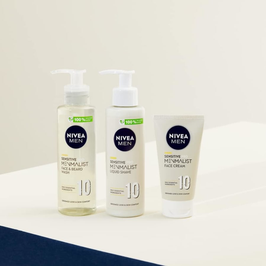 Nivea Sensitive Pro Menmalist Andlits- og Skegg Sápa 200 ml