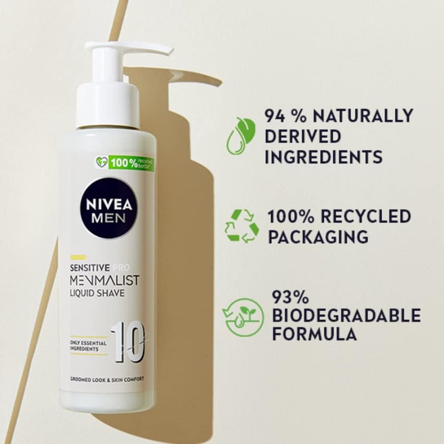 Nivea Sensitive Pro Menmalist Rakkrem 200 ml