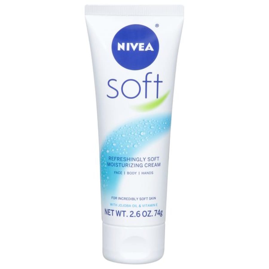 Nivea Soft Mjúkt Rakagefandi Krem 75 ml