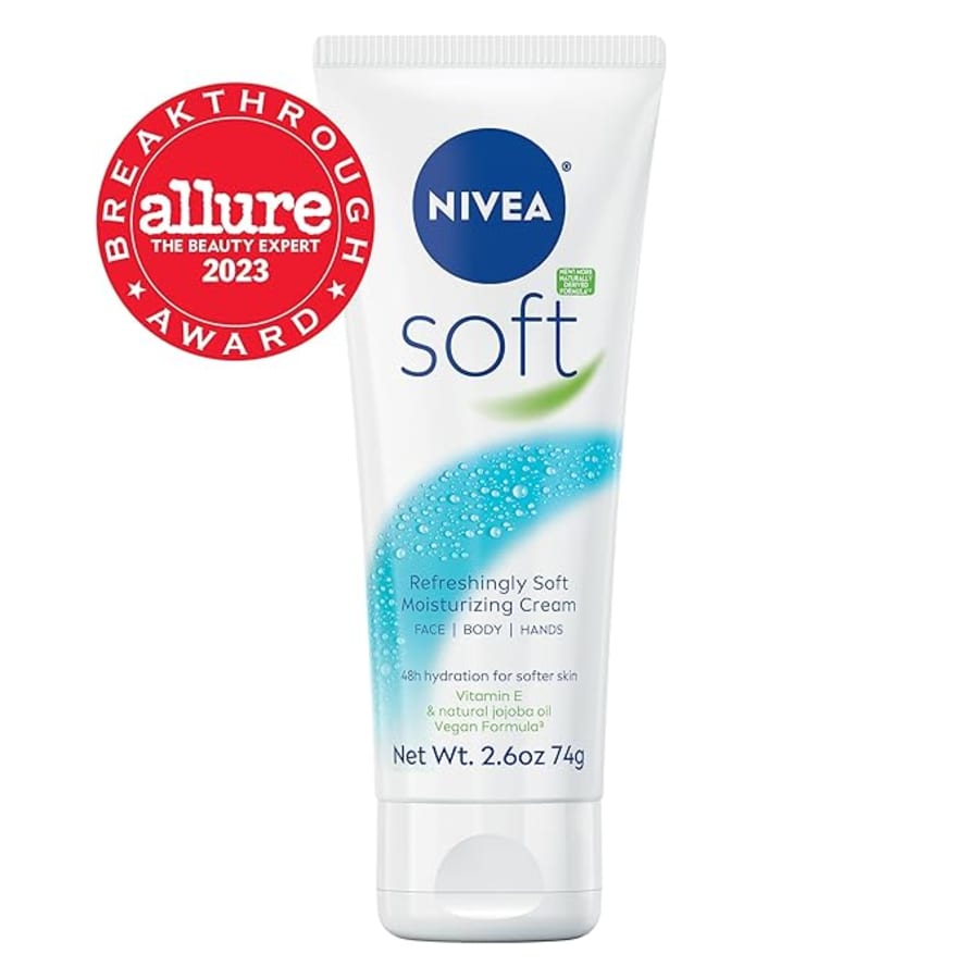 Nivea Soft Mjúkt Rakagefandi Krem 75 ml