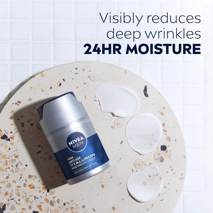 Nivia Men Anti-Age Hyaluron Augn Krem 15 ml