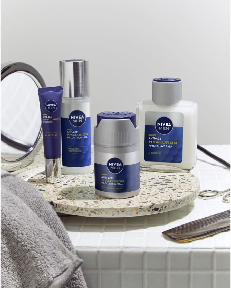 Nivia Men Anti-Age Hyaluron Augn Krem 15 ml