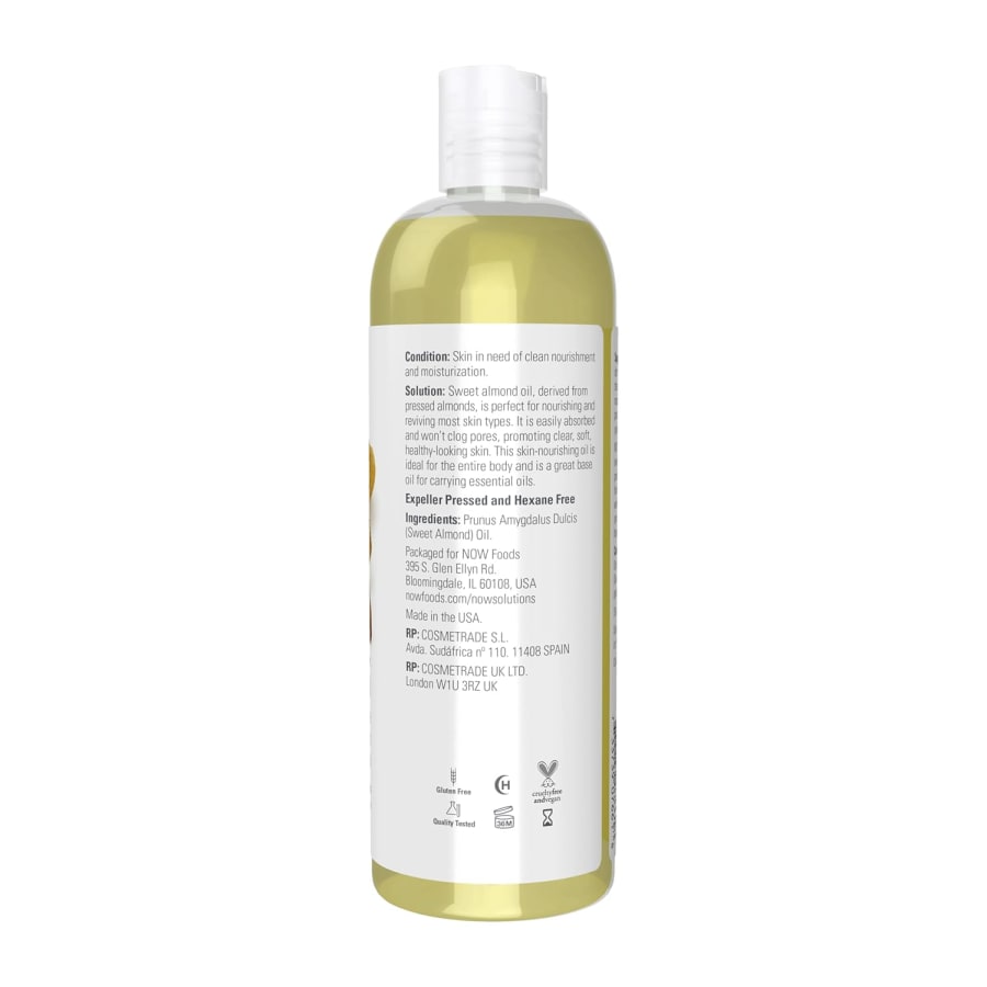 Now Sweet Almond Olía 473 ml