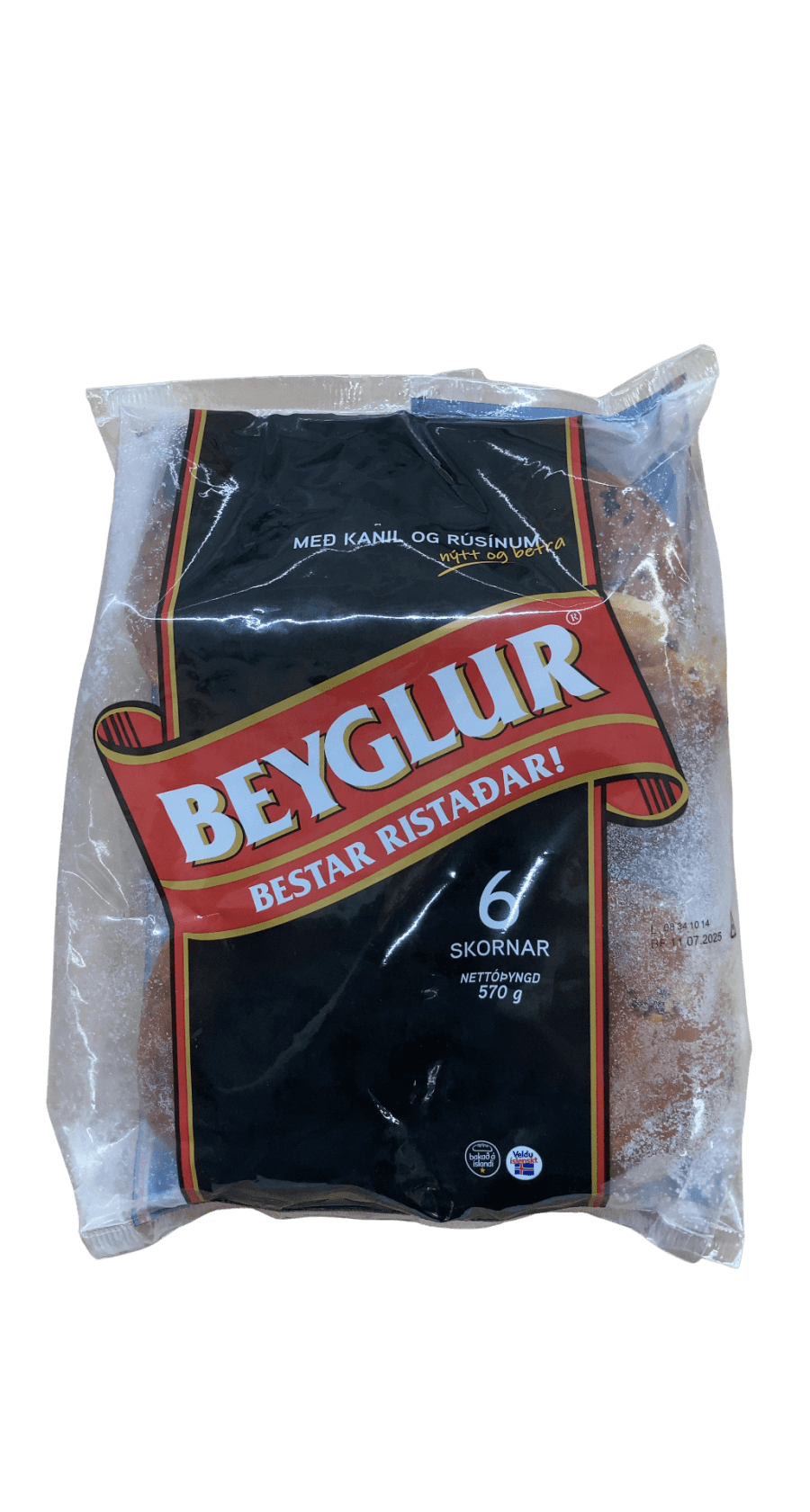 Bakari Beyglur Með kanil og rúsínum 570 g