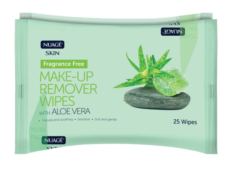 Nuage Makup Remover Wipes 2 X 25 stk
