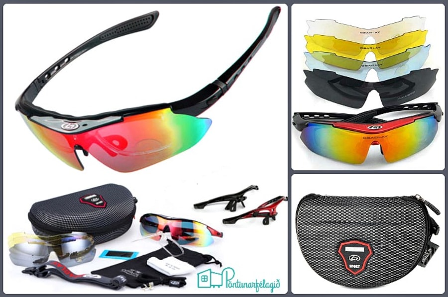OBAOLAY Polarized hjólagleraugu