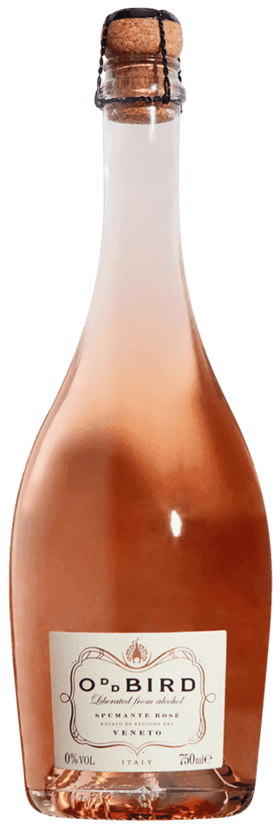 Oddbird Spumante Rosé 0% (750mL)