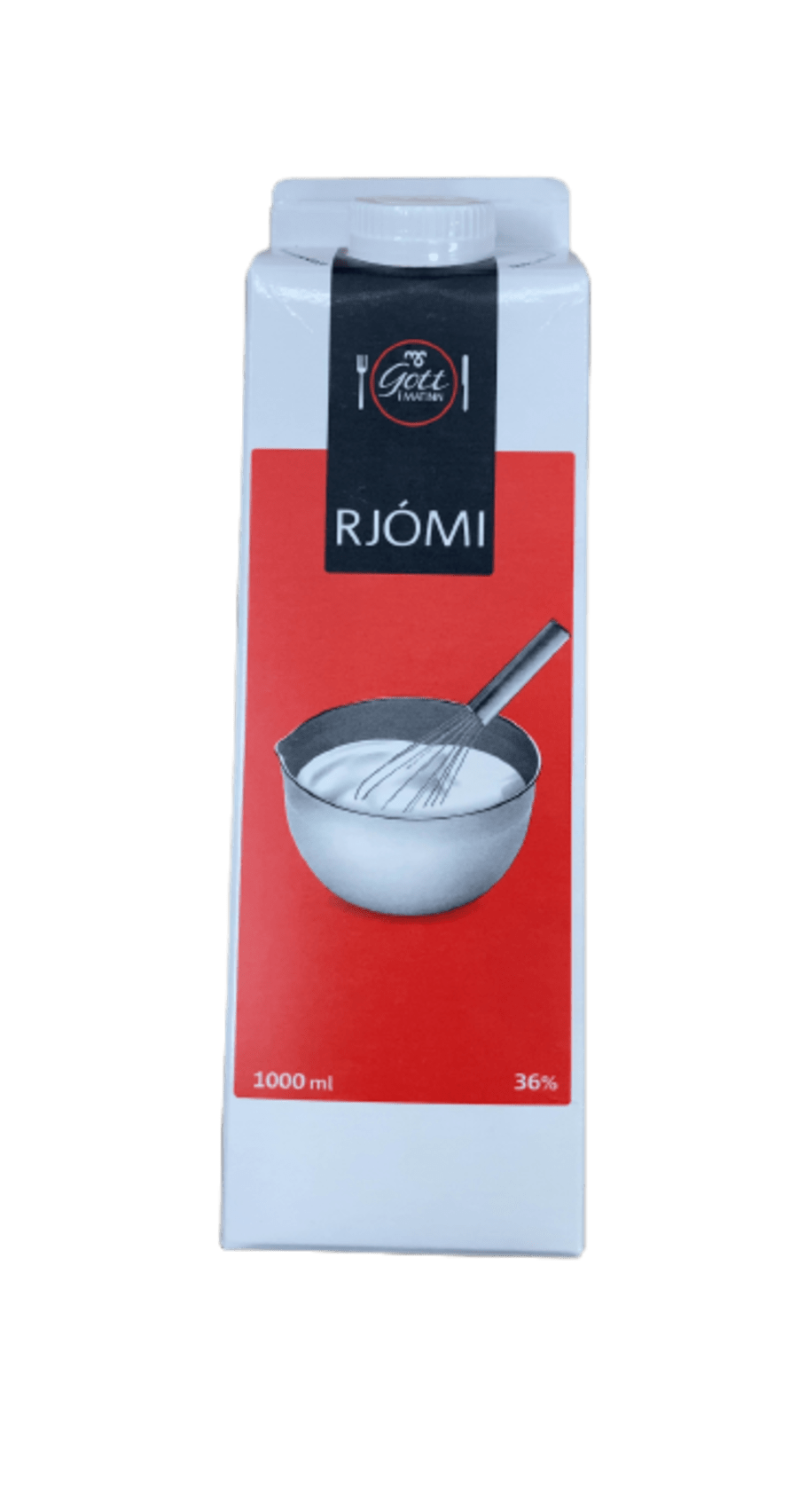 MS Í Matinn Rjómi 36% 1000 ml