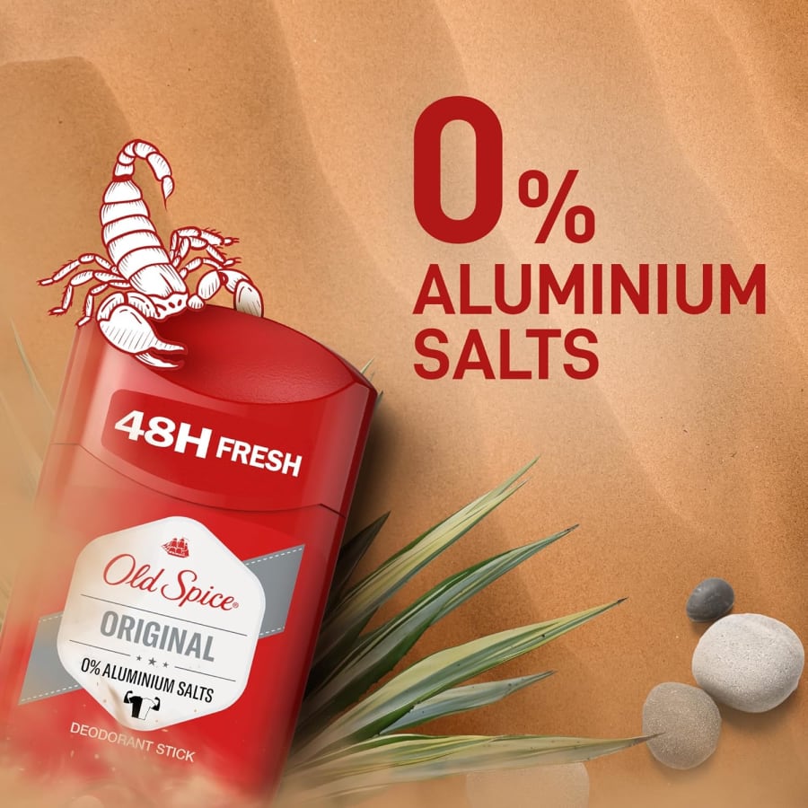 Old Spice Original Deodorant Stick, Svitalygtareyðir, 50 ml