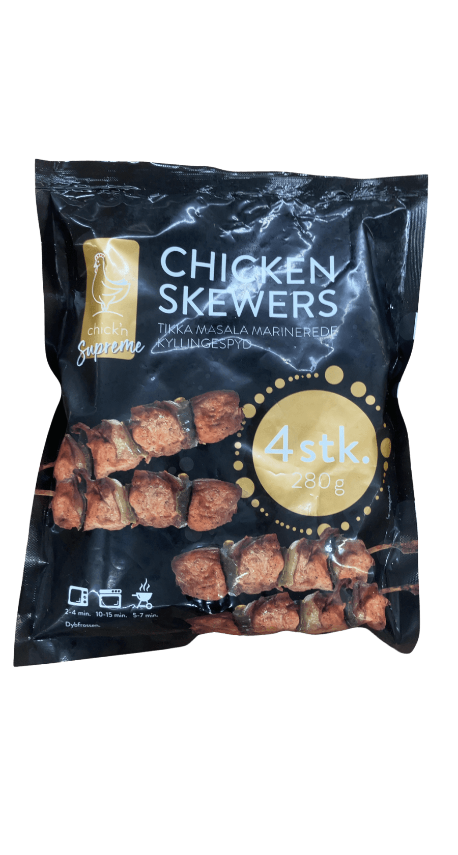 Chick'n Supreme kjúklingaspjót Tikka Masala 280 g