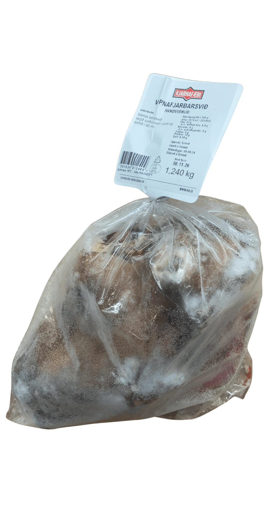 Kjarnafæði Vopnafjarðarsvið 1240 g