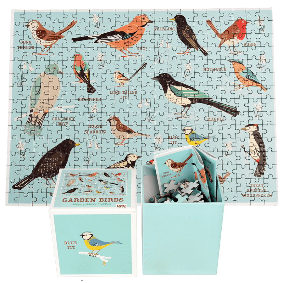 Púsl - Garden Birds 300 Piece Puzzle