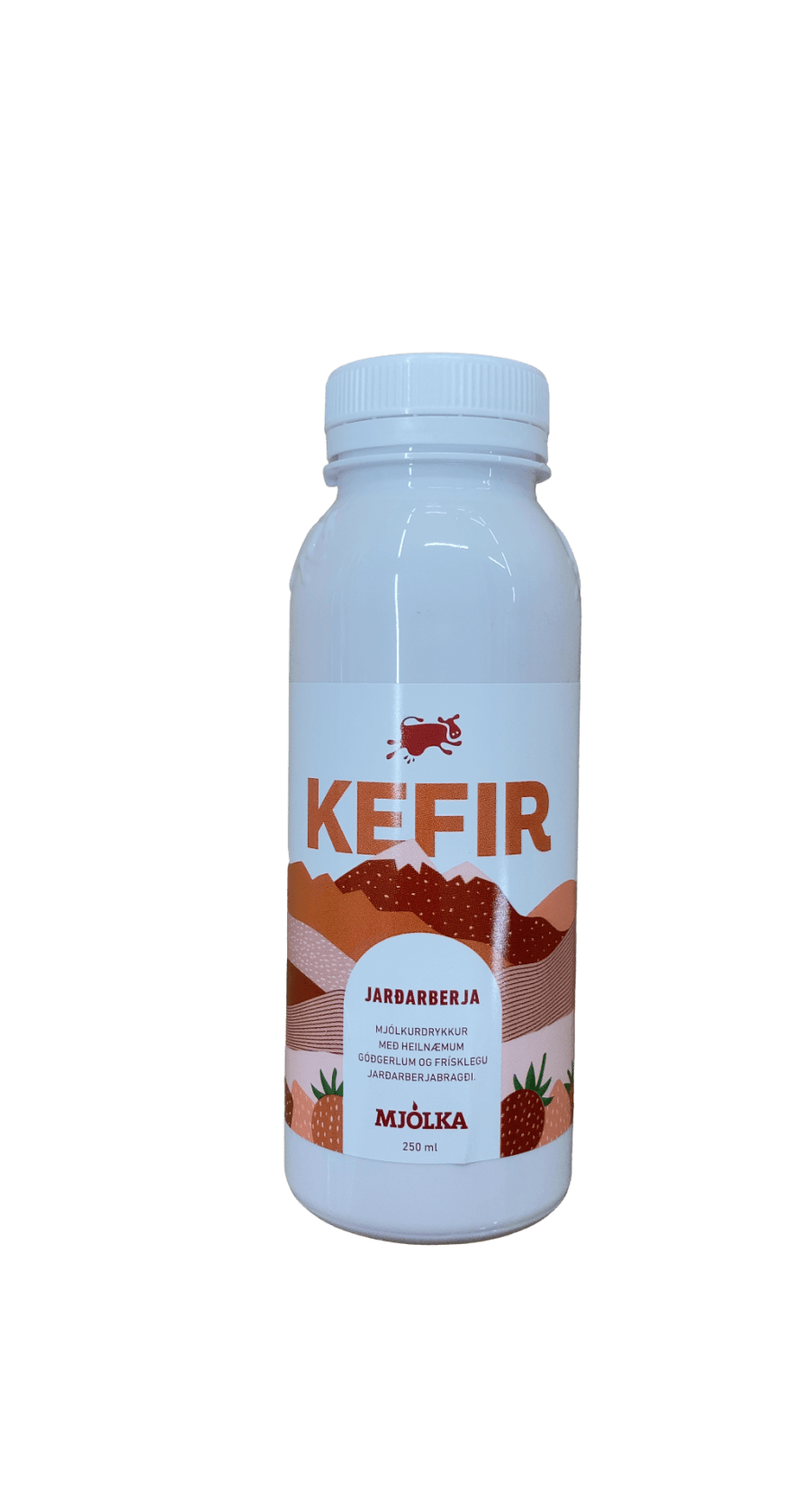 Mjólka Kefír Jarðarberja 250 ml