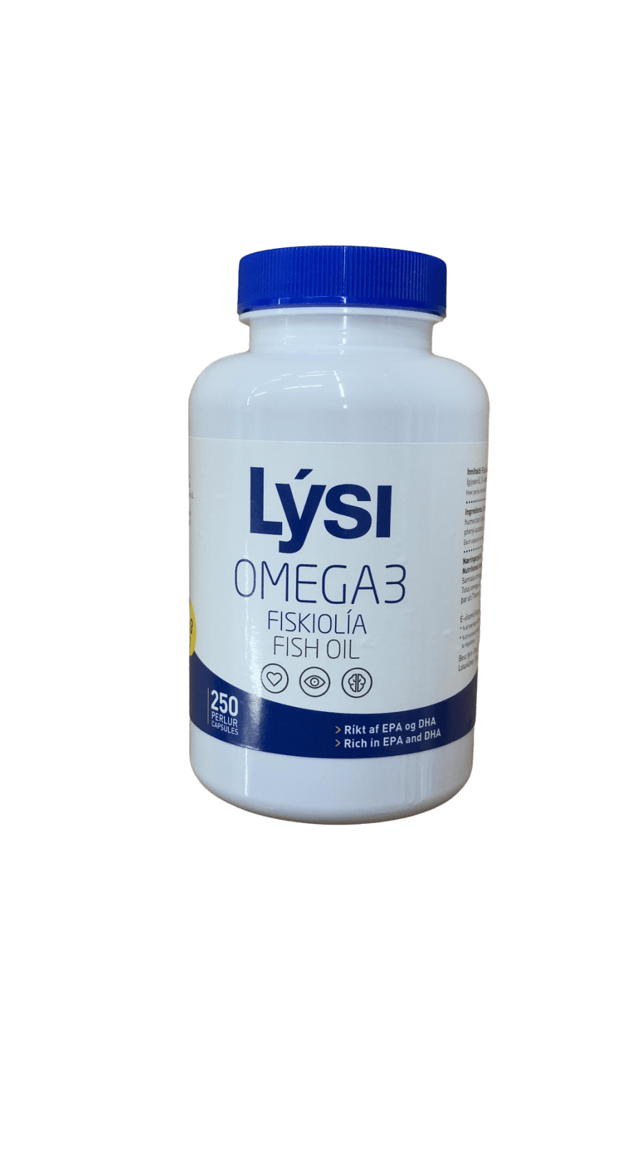 Lýsi Omega-3 Fiskiolía 250 stk