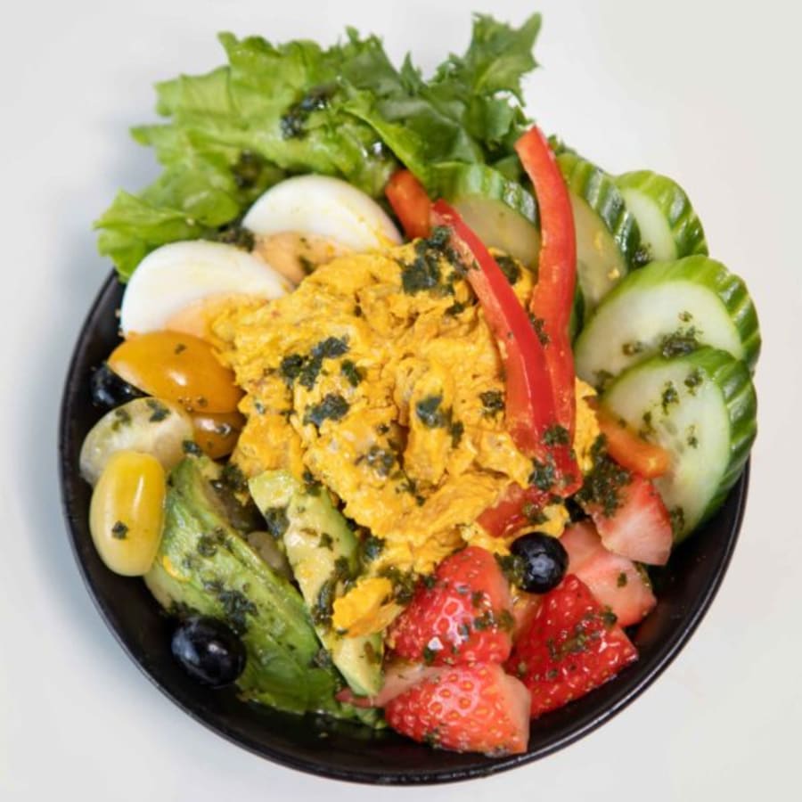 Pakistani chicken salat