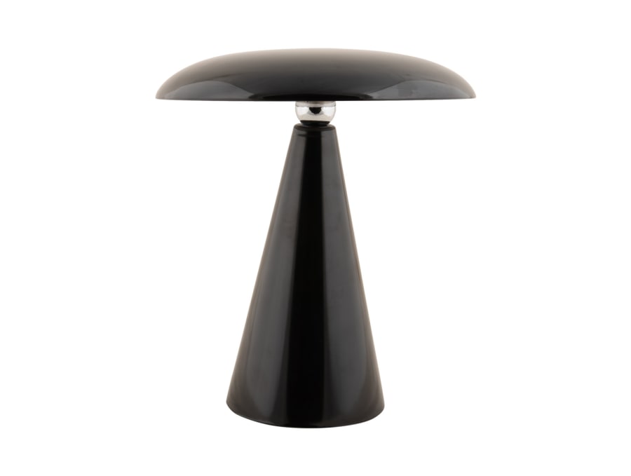 Phoebe Hleðsluborðlampi Black