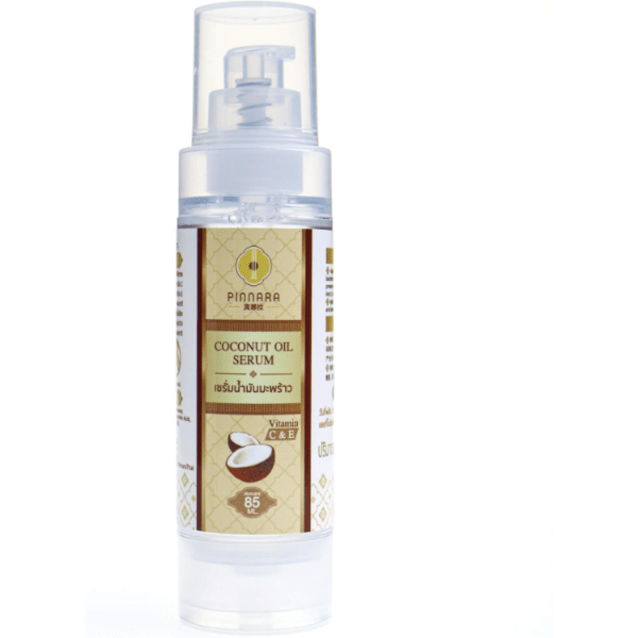 Pinnara kókosolíu serum nuddolía C & E vítamín fyrir andlit frá Tuki Naturals  85ml