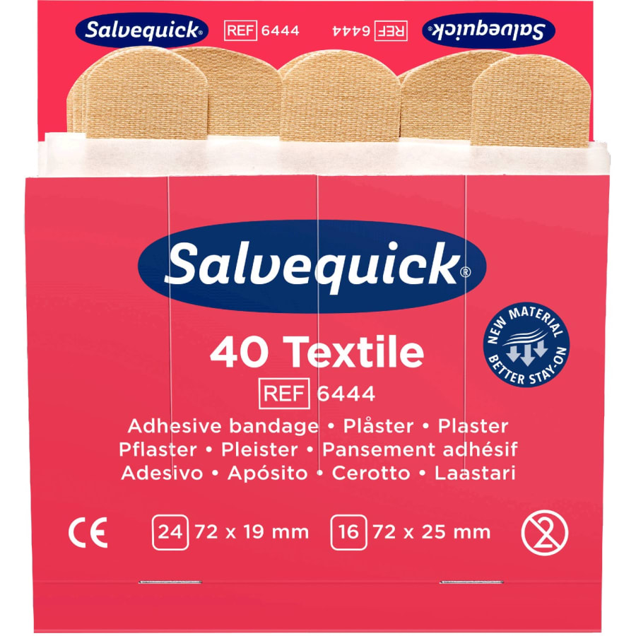 Plástrapakkar Tau, áfylling 6x40 stk