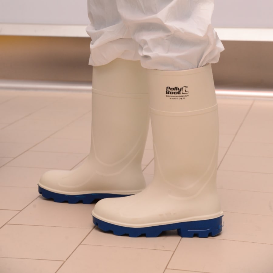 PollyBoot öryggisstígvél matvæla hvít S4