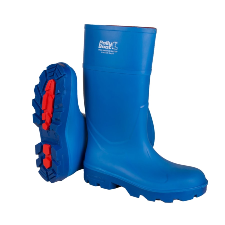PollyBoot matvælastígvél blá, án stáltá