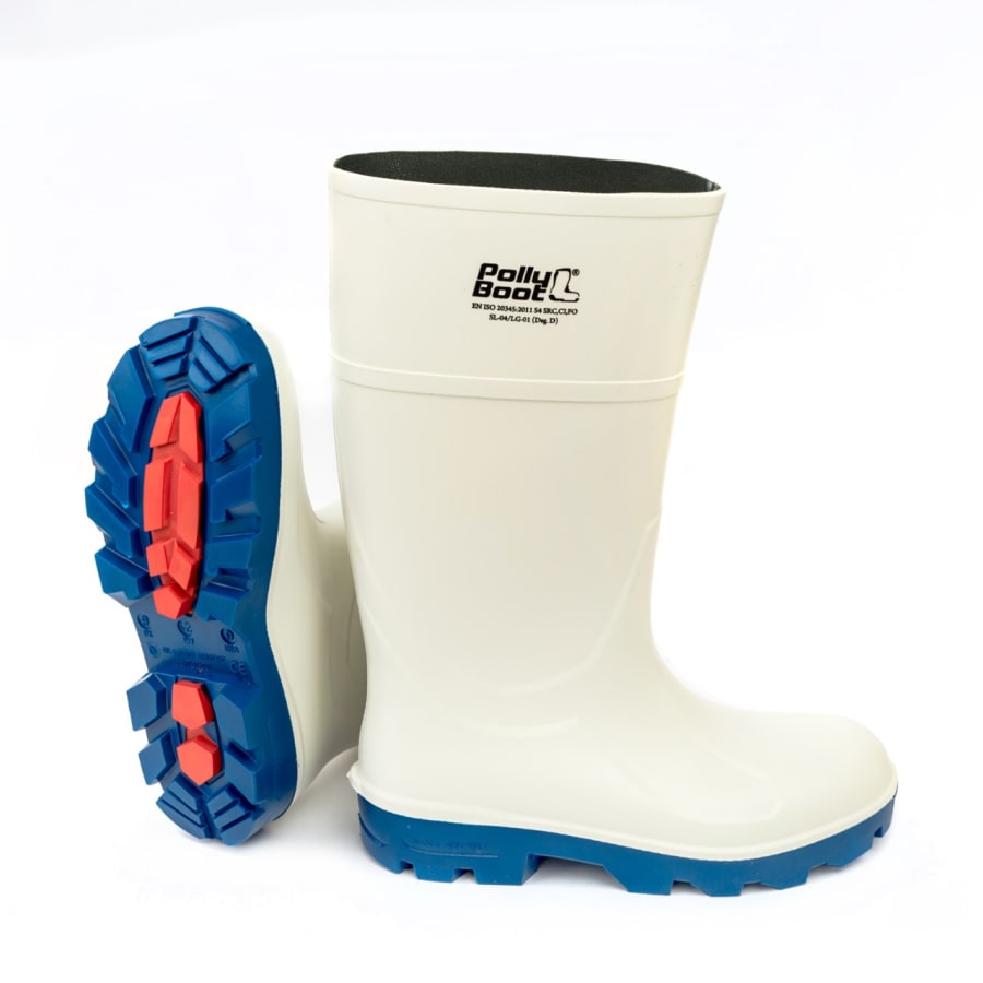PollyBoot matvælastígvél hvít, án státá