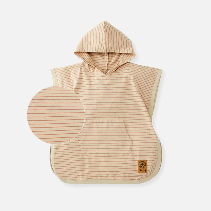 Poncho með sólarvörn Sandy Beach/Ginger Spice 1-3ja ára