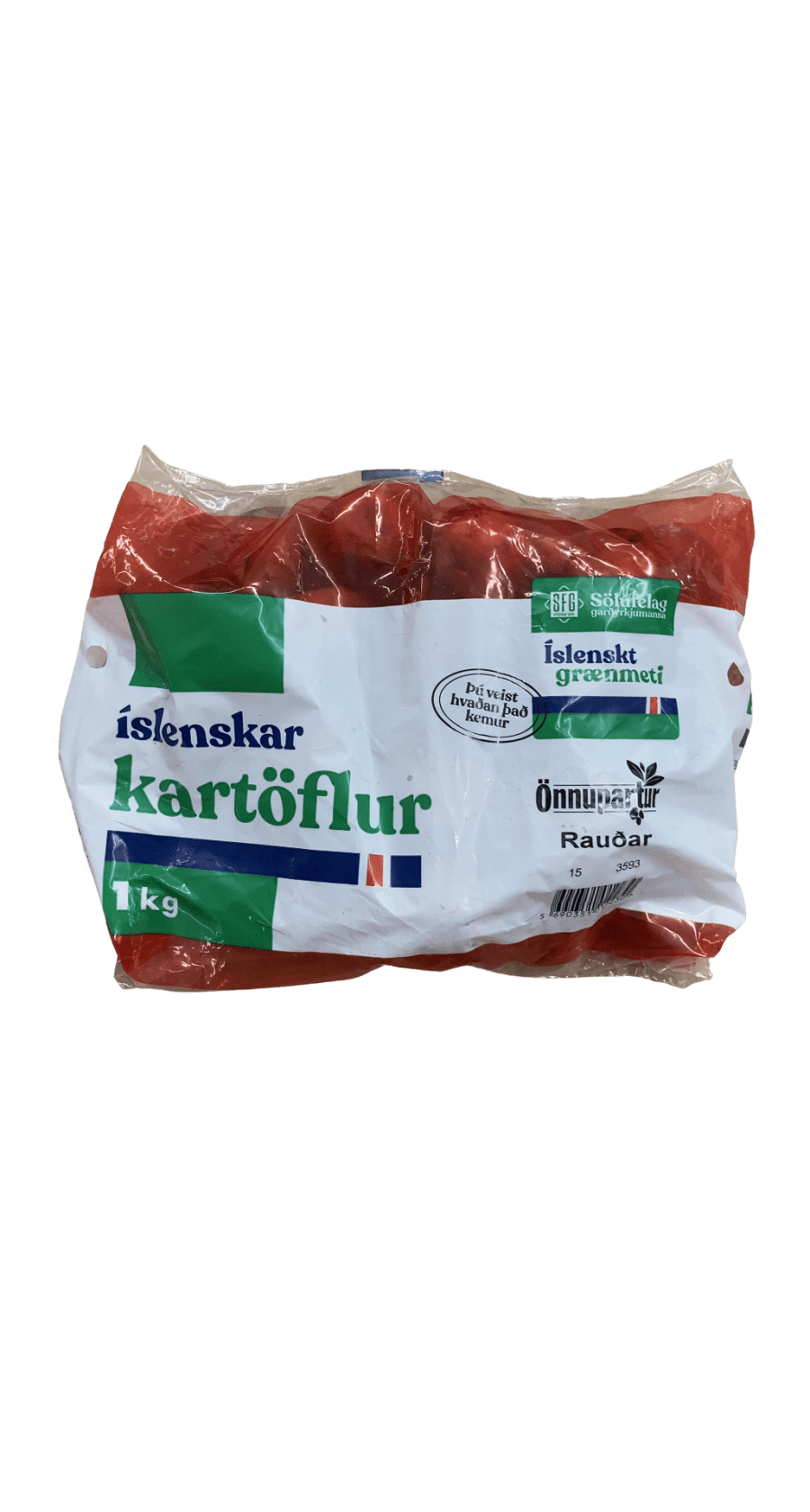 SFG Íslenskar kartöflur rauðar 1 kg