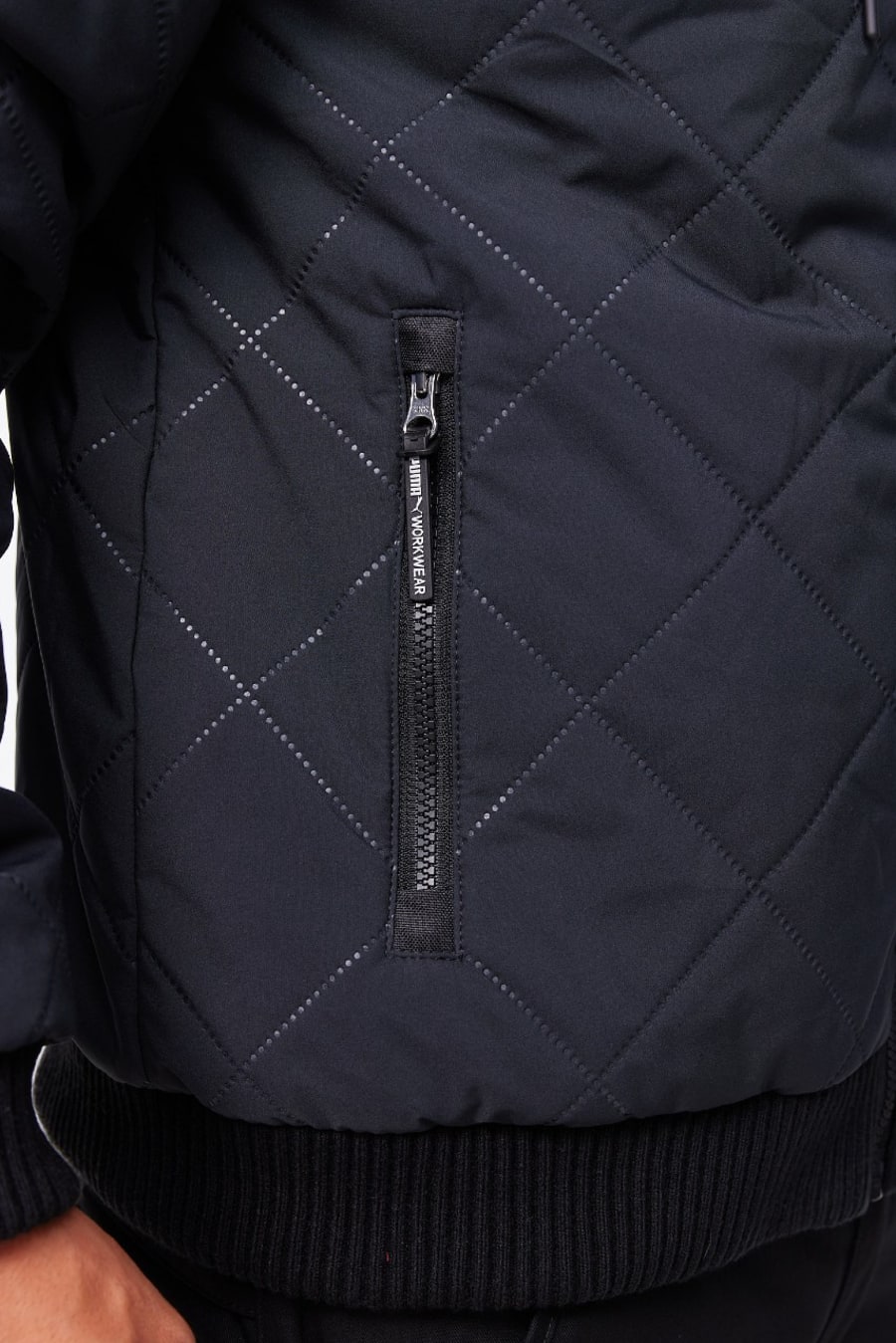 Puma Essentials vatteraður jakki, navy