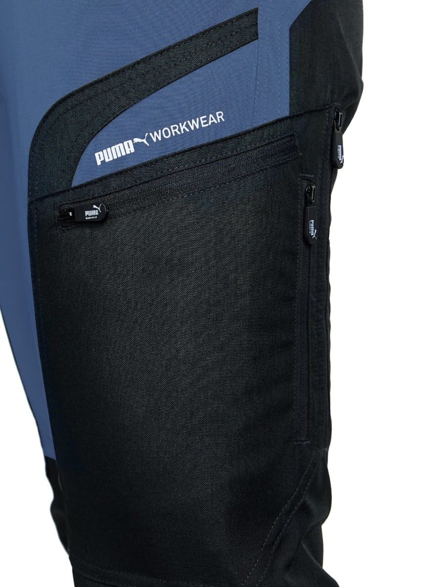 Puma Pro One útivistarbuxur, bláar/svartar