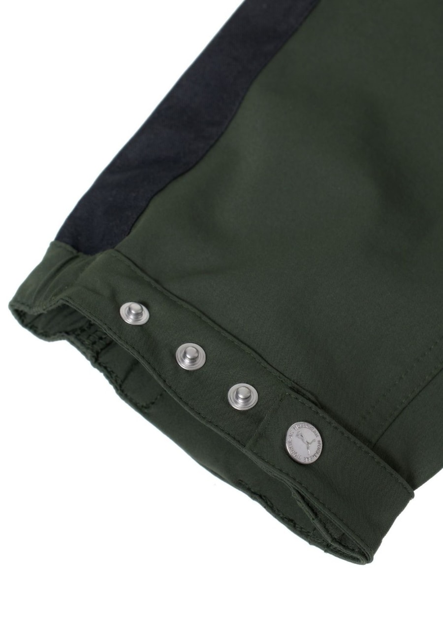 Puma Pro One útivistarbuxur, olive/svartar