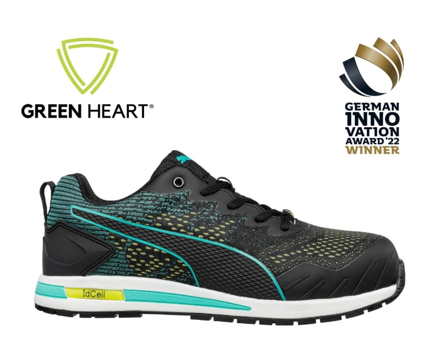 Puma Vivid Öryggisskór S1P Green Heart