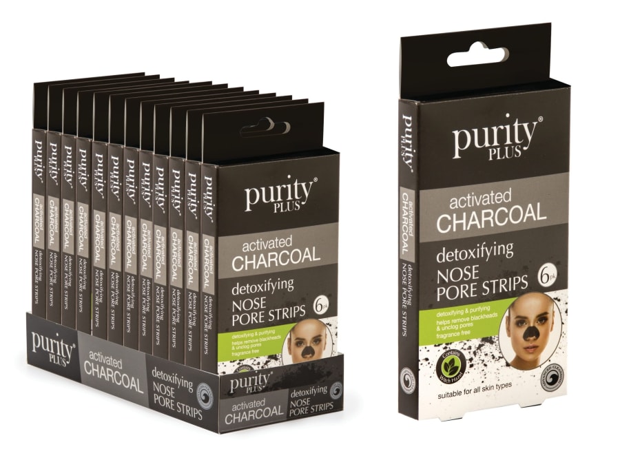 Purity Plus kolaræmur vegna fílapensla 6 stk