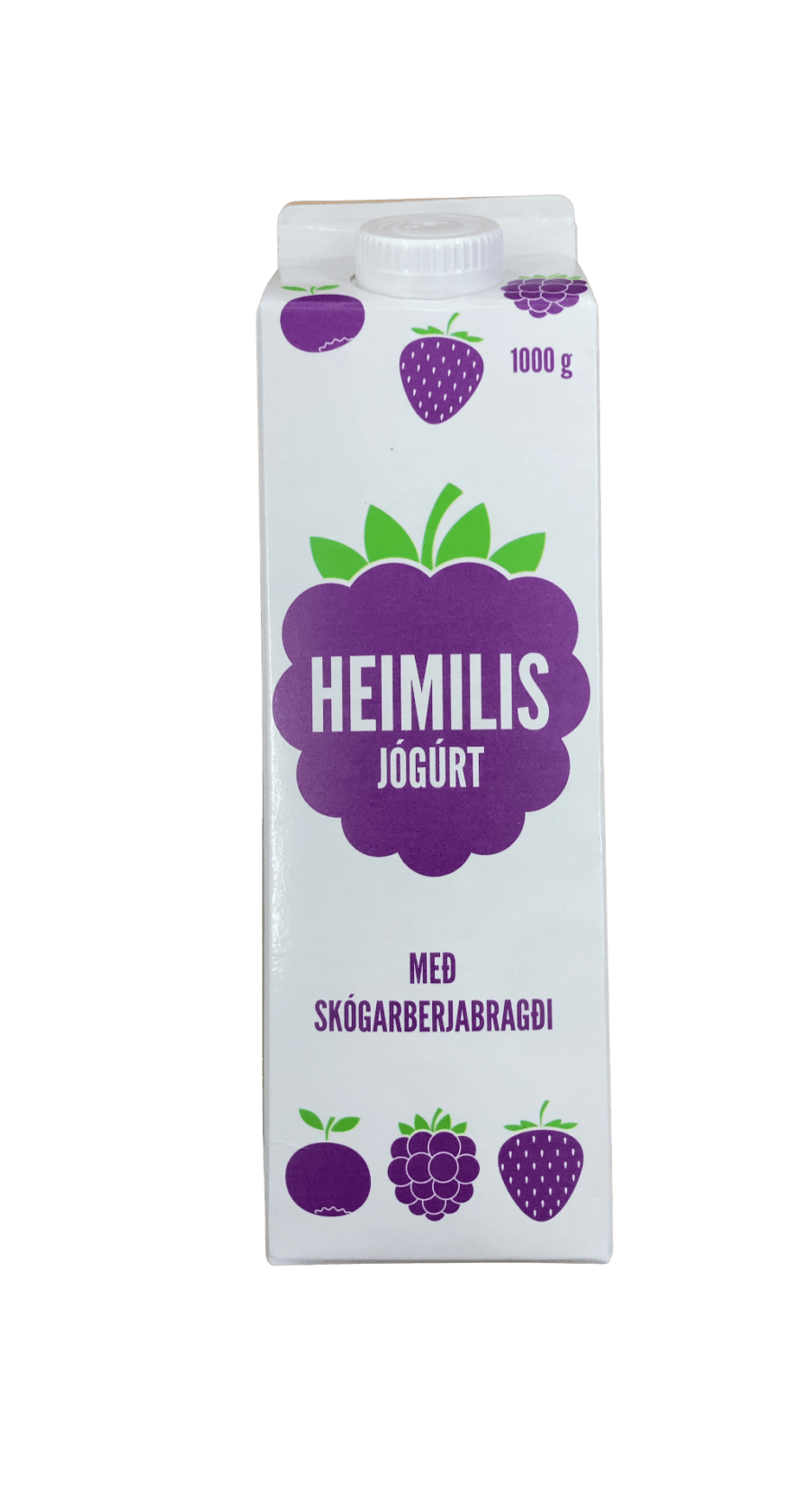 Heimilis Jógúrt með skógarberjabragði 1000 g