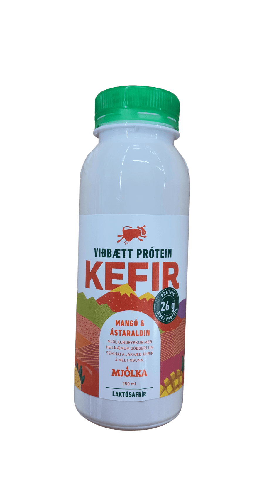 Mjólka Kefír Viðbætt Prótein Mangó & Ástaraldin 250 ml