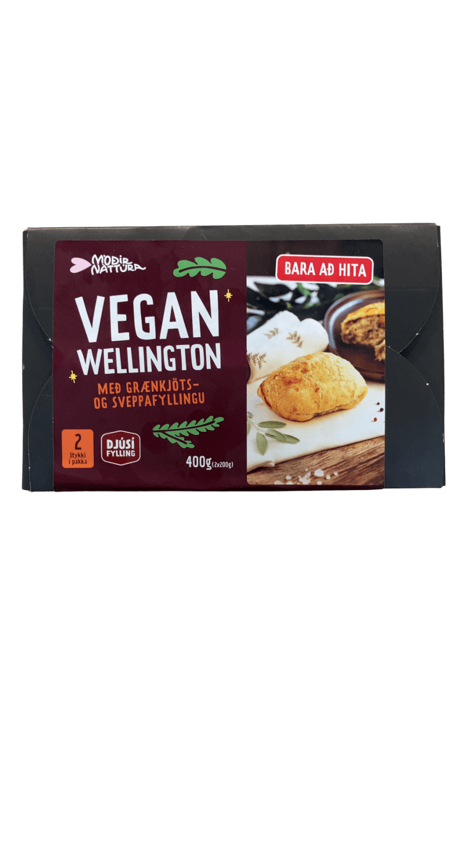 Móðir Náttúra Vegan Wellington með grænkjöts- og sveppafyllingu 400 g
