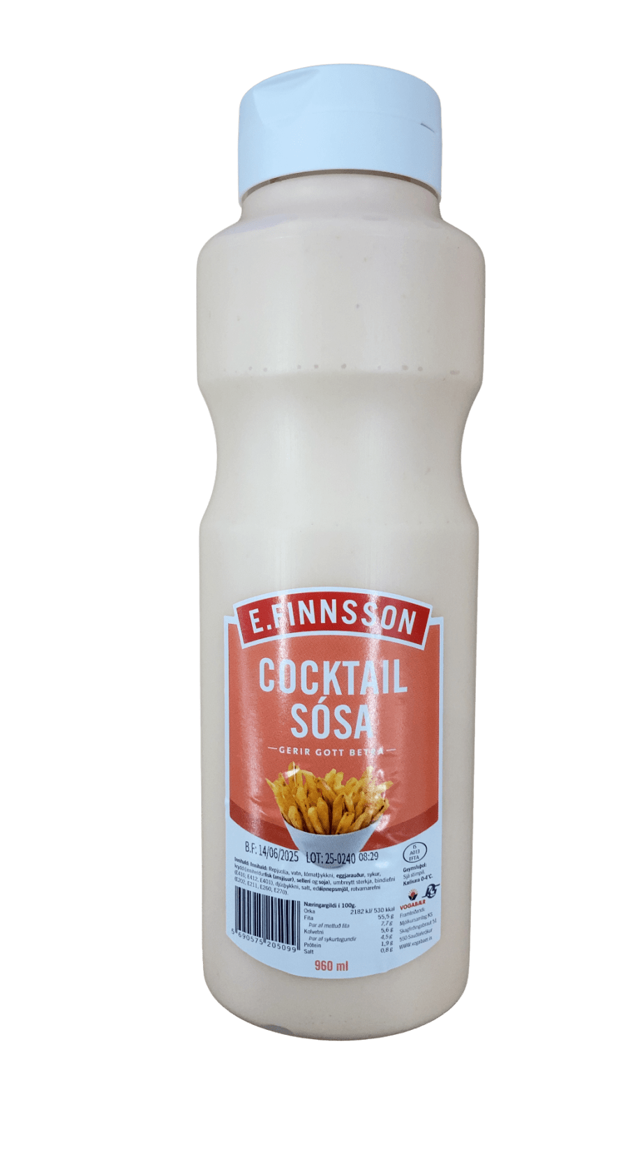 E. Finnsson Cocktail Sósa 960 ml