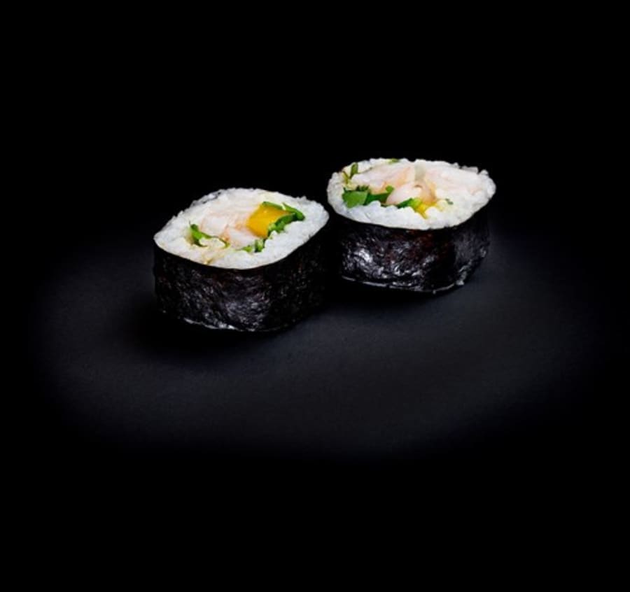 Maki rækja og mango