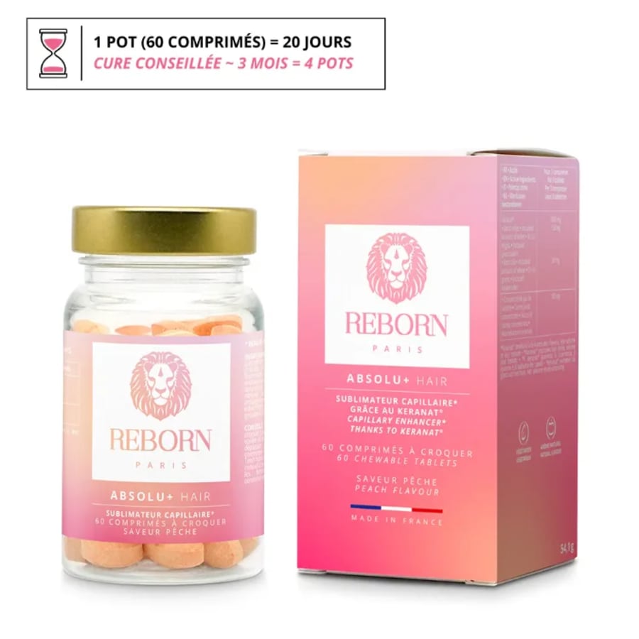 Reborn Absolute + Hair  60 töflur