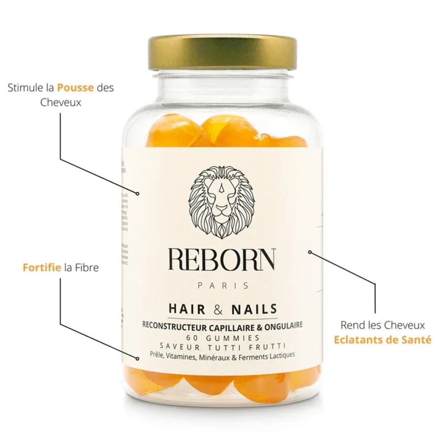 Reborn Hair & Nails hlaup 60 töflur