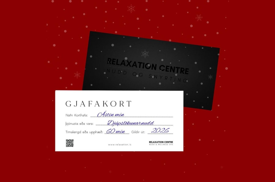 Djúpslökun og dekurgjöf frá Relaxation Centre - Jóla Dekur Duo Tilboð