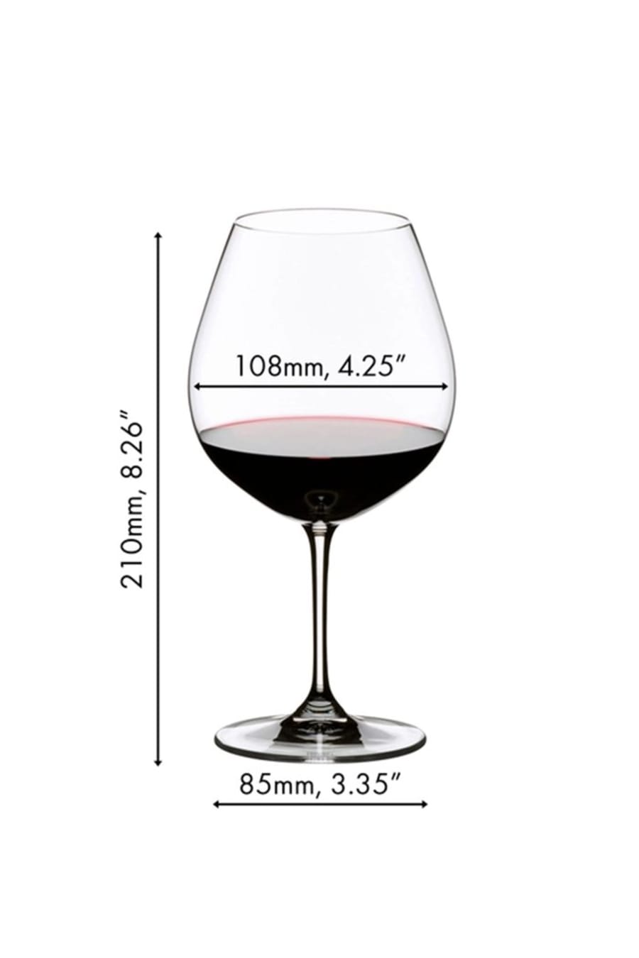Riedel Vinum Pinot Noir glös - 2 glös í pakka